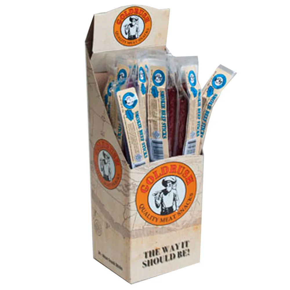 6 pcs Beef Jerky Sticks Teriyaki Bag Camping Hiking Hunting Trails Snack 1 YR