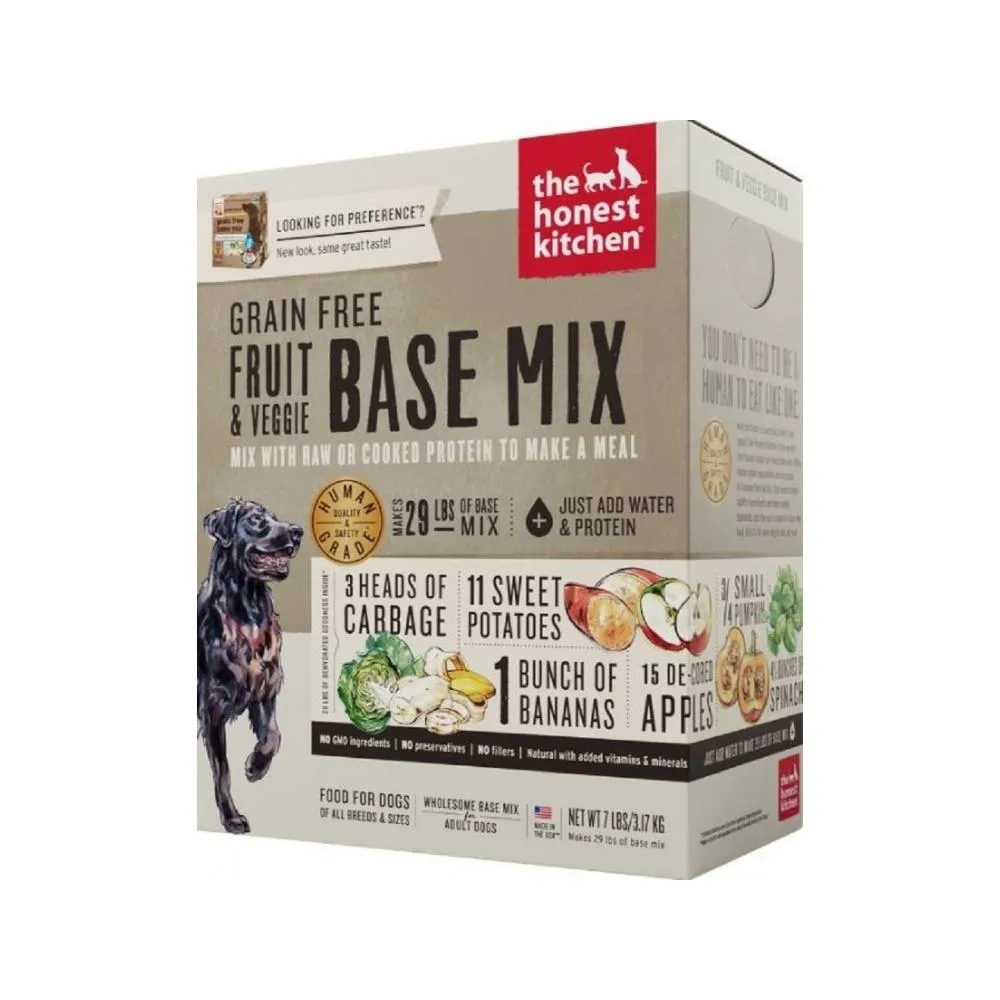 Adult Grain Free Fruit & Veggie Base Mix Dehydrated Dog Food