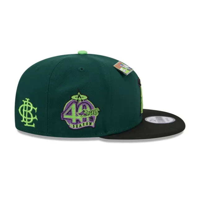 Los Angeles Angels Big League Chew Sour Apple Snapback - Green