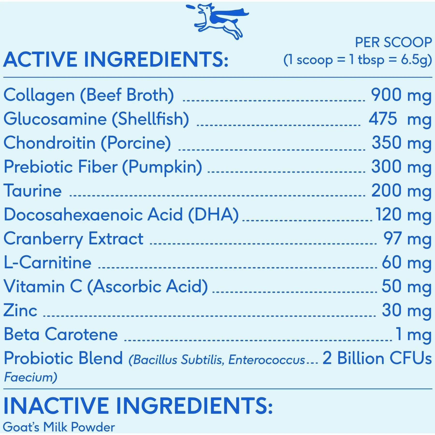Native Pet The Daily Powder Supplement 11-in-1 Multivitamins for Dogs
