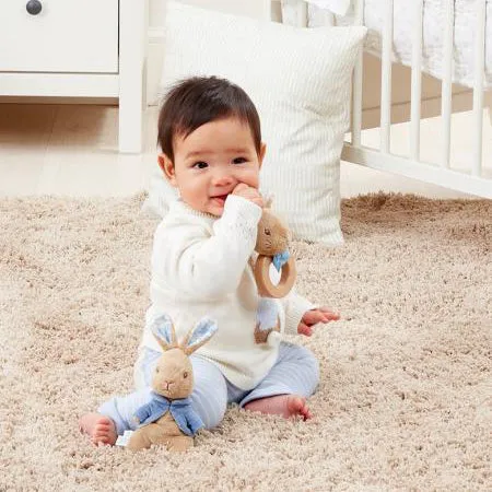 Peter Rabbit Wooden Rattle
