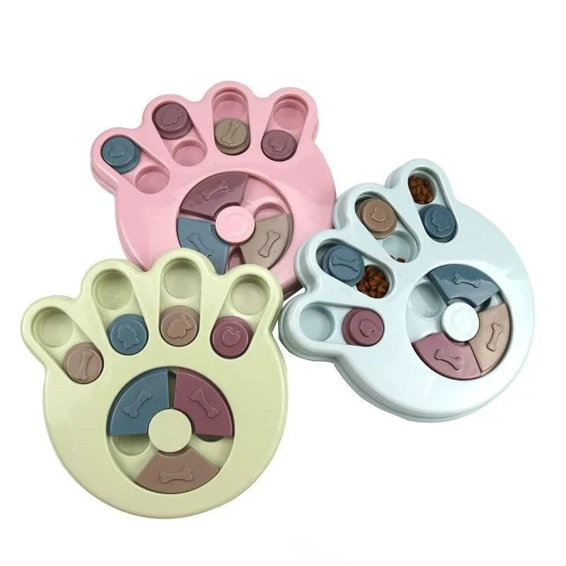 Puzzled Interactive Feeding Bowl for Dogs