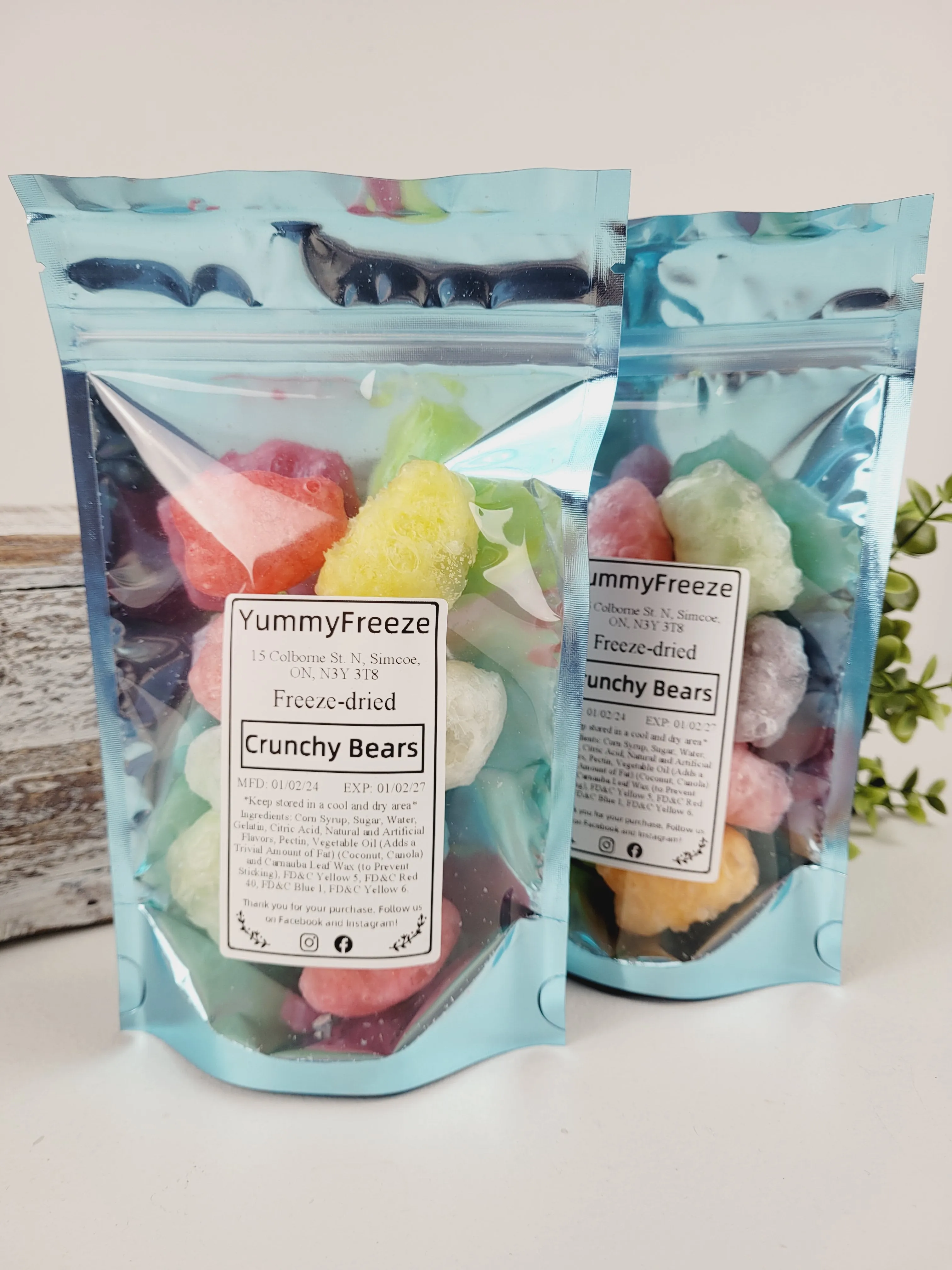 Yummy Freeze, Freeze Dried Candies