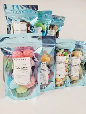 Yummy Freeze, Freeze Dried Candies