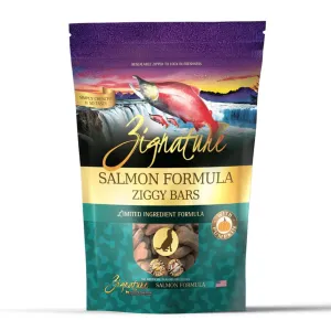 **Zignature Dog Ziggy Bar Treat Salmon 12oz.